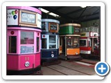 Des tramways tout en couleurs.