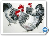 Ced, ancien professeur d'arts plastiques, a d apprcier la visite, il s'inspire souvent du monde animal dans ses oeuvres.