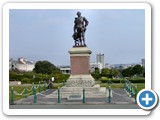La statue de Sir Francis Drake
