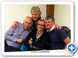 John, Liz, Martine et Fabrice